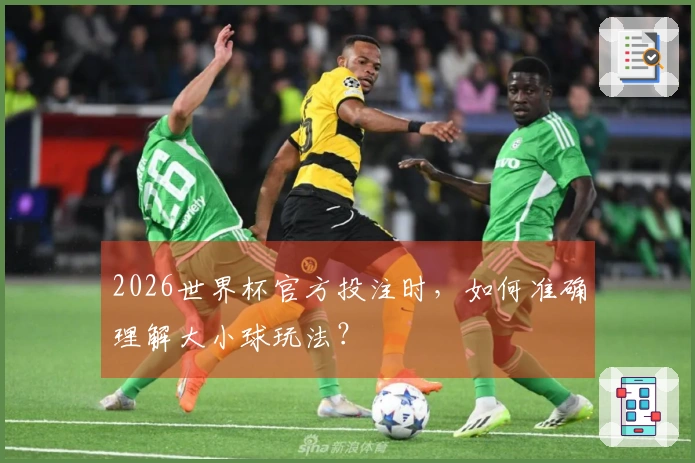 2026世界杯官方投注时,如何准确理解大小球玩法?